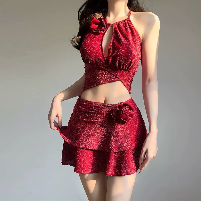 Suits - Nieuwe collectie 2-delige bikiniset dames Koreaanse