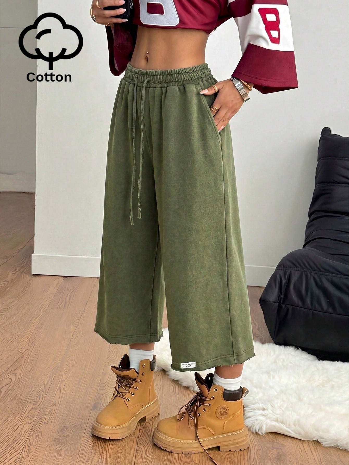 Shorts - Coolane dames zomer streetwear vintage gewassen,
