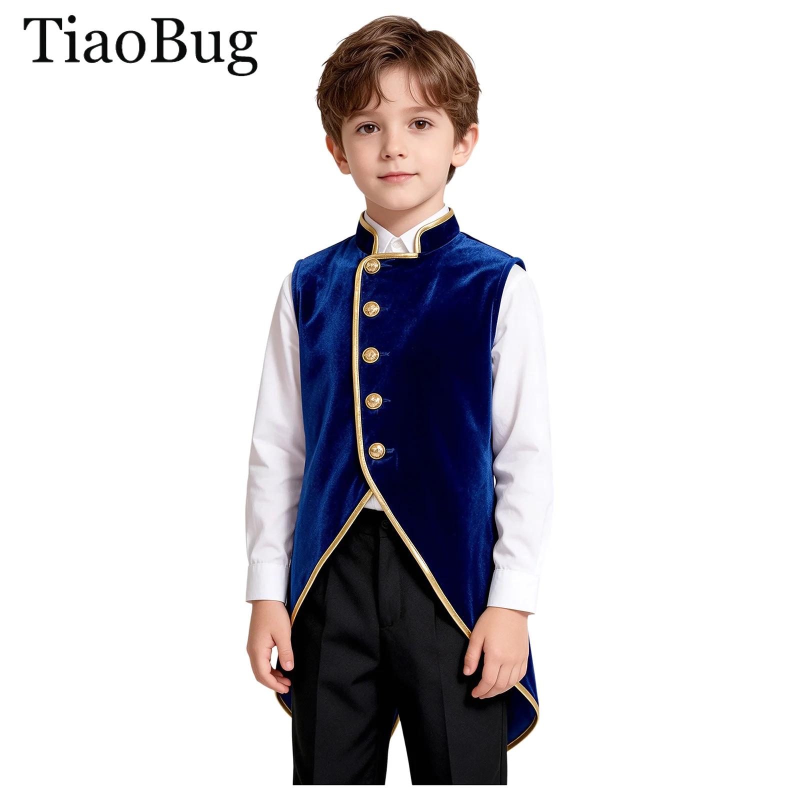 Jackets - Jongens Vintage Middeleeuwse Renaissance Tailcoat Jas
