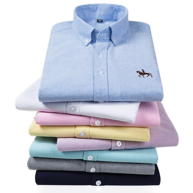 Nieuwe 100% Katoen Oxford Shir - Oxford Cotton Casual Shirt Business recensie en prijs