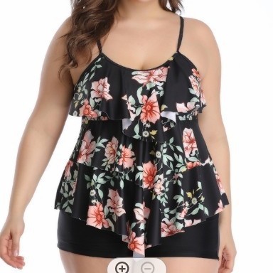 Tankini Damesbikini Bloemenpri - Shorts recensie en prijs