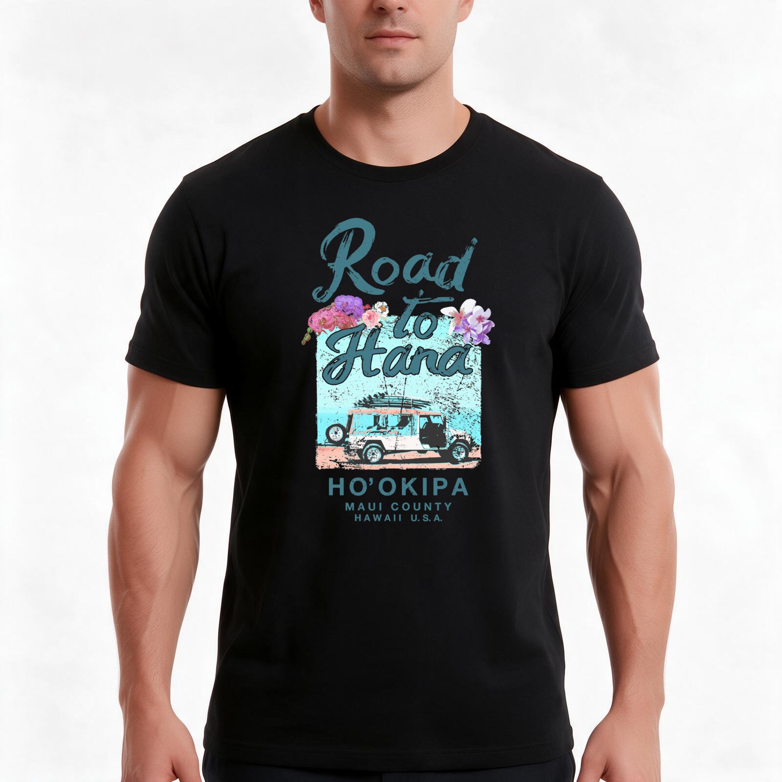Road to Hana Maui Hawaii, vint - Vintage Hawaiian Floral Shirt recensie en prijs