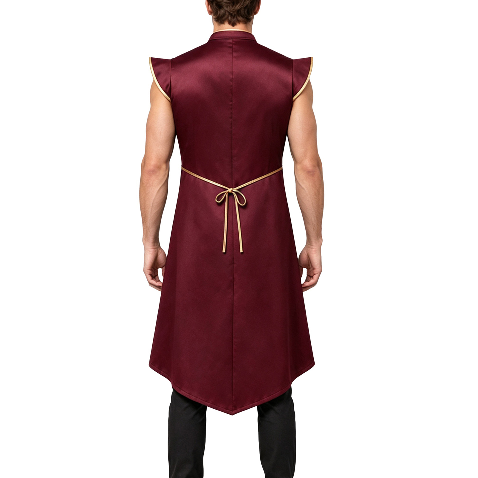 Heren Middeleeuwse Lange Vest  - Jackets recensie en prijs