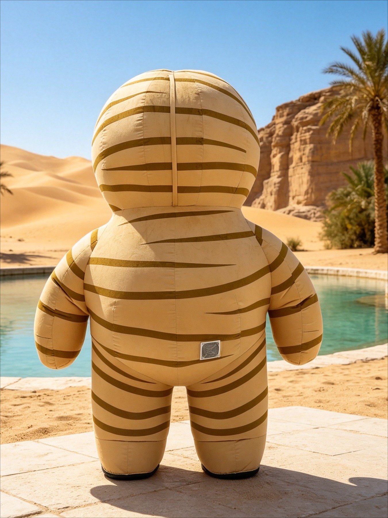 Opblaasbaar Mummiekostuum Masc - Suits recensie en prijs
