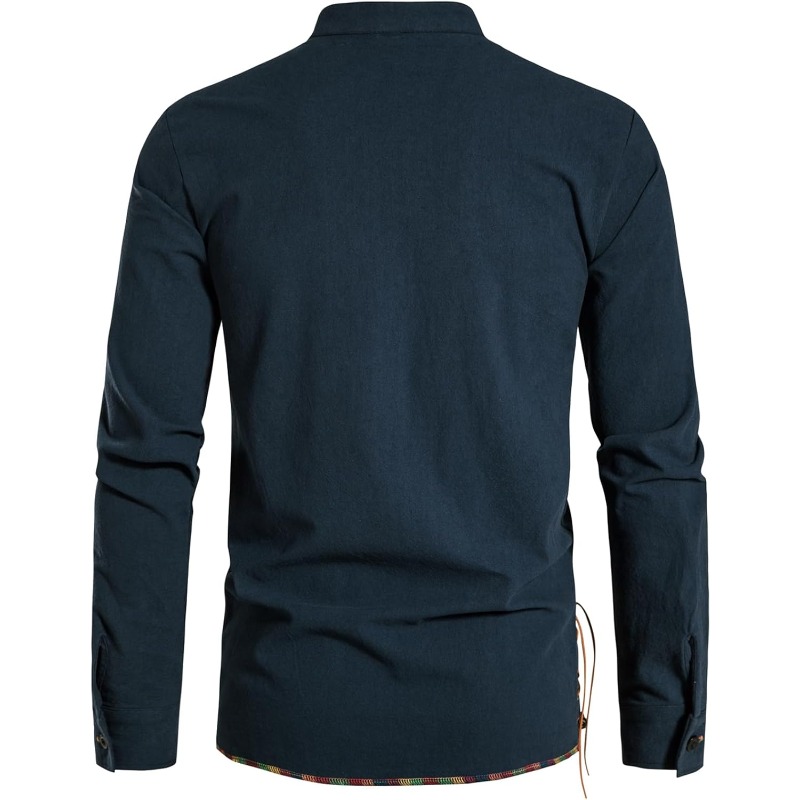 Heren piraat shirt Viking Retr - Medieval Gothic Lace Up Pirate Shirt recensie en prijs