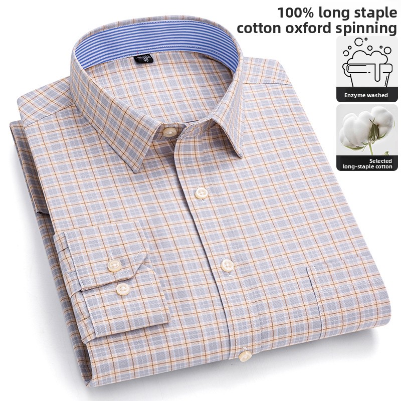 Puur Katoen Hoge Kwaliteit Bus - Oxford Cotton Casual Shirt Business recensie en prijs