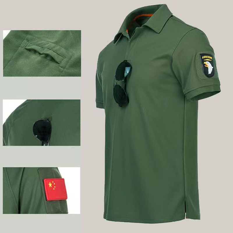 Militaire zomersport-T-shirts  - Tactical Military Shirt Cargo recensie en prijs