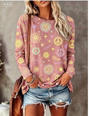Dames T-shirt met lange mouwen - T-Shirts recensie en prijs