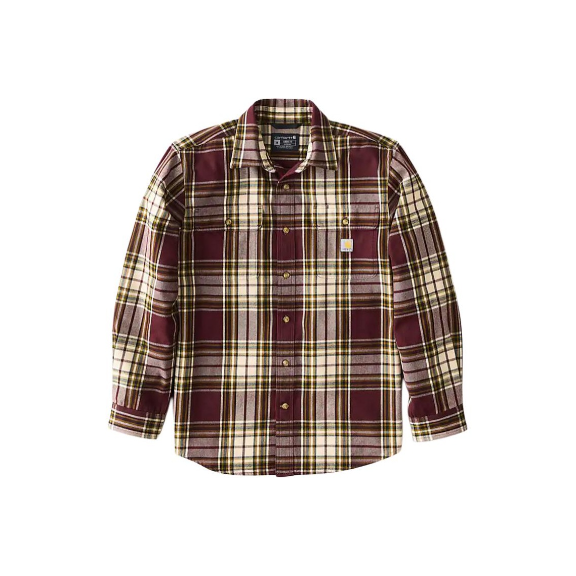 Carhartt FW25 107013 Loose Fit - Flannel Plaid Shirt Heavy Weight recensie en prijs