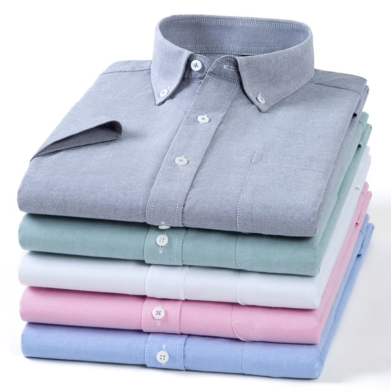 Zomer Hoge Kwaliteit 100% Kato - Oxford Cotton Casual Shirt Business recensie en prijs