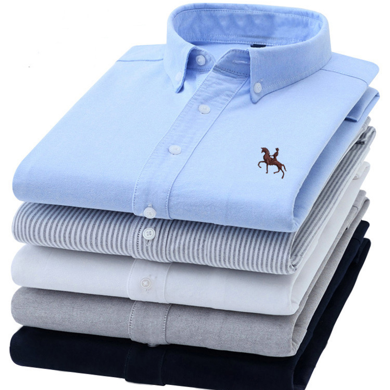 S-6XL Oxford-shirts voor heren - Oxford Cotton Casual Shirt Business recensie en prijs